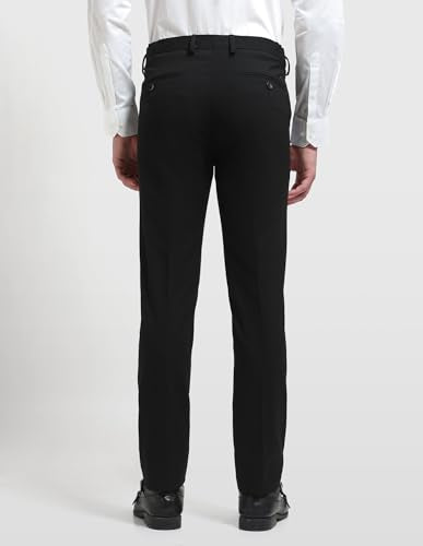 Arrow Men's Textured Jackson Super Slim Fit Trousers