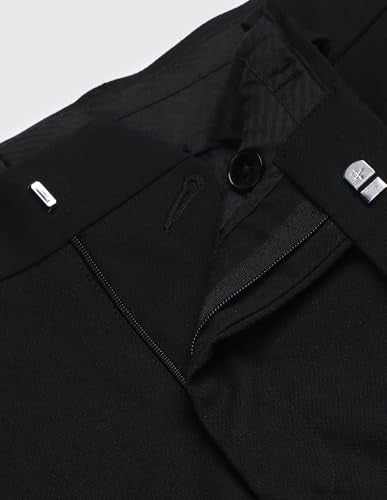 Arrow Men's Textured Jackson Super Slim Fit Trousers