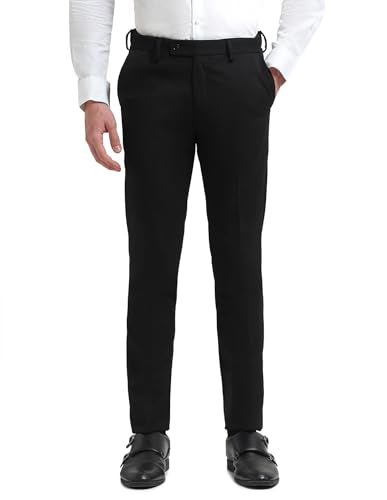 Arrow Men's Textured Jackson Super Slim Fit Trousers
