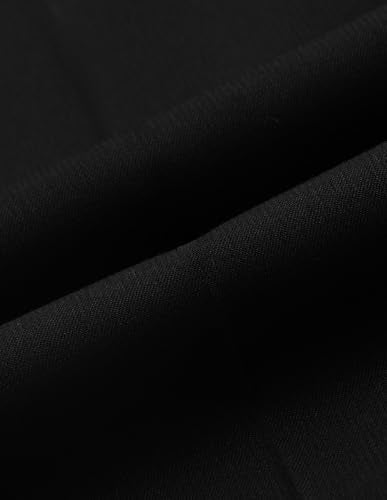 Arrow Men's Jackson Super Slim Fit Super Black Trousers
