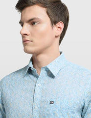 Arrow Sport Men's Aquarelle Drift Floral Printed Shirt