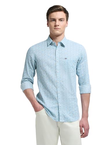 Arrow Sport Men's Aquarelle Drift Floral Printed Shirt