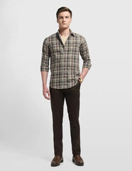 Arrow Sport Men's Aquarelle Drift Chelsea Slim Fit Shirt