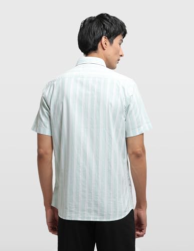 Arrow Sport Men's Aquarelle Drift Vertical Striped Shirt