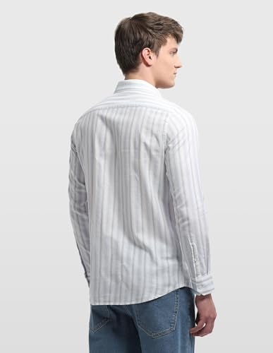 Arrow Sport Men's Chelsea Slim Fit Aquarelle Drift Shirt