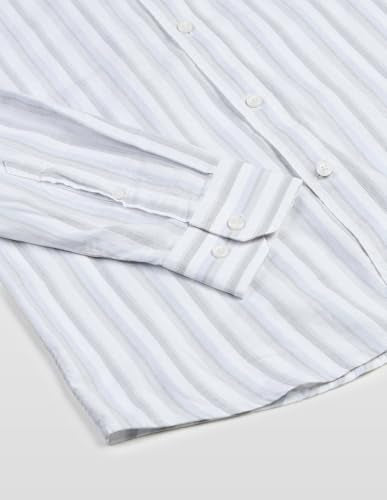 Arrow Sport Men's Chelsea Slim Fit Aquarelle Drift Shirt