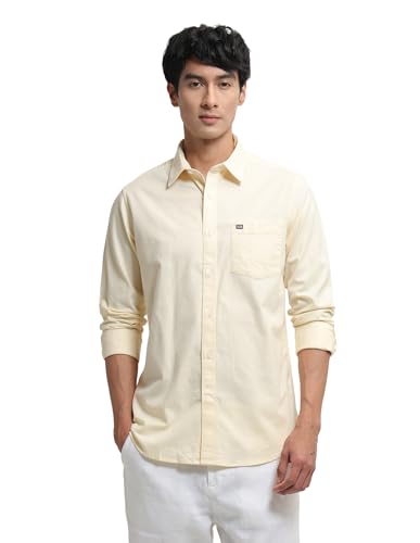 Arrow Sport Men's Aquarelle Drift Chelsea Slim Fit Shirt