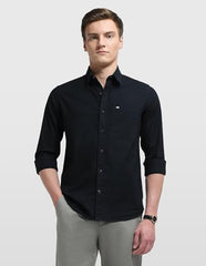 Arrow Sport Men's Aquarelle Drift Chelsea Slim Fit Shirt