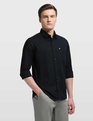 Arrow Sport Men's Aquarelle Drift Chelsea Slim Fit Shirt