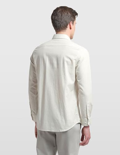 Arrow Sport Men's Chelsea Slim Fit Solid Sage & Sun Shirt