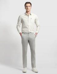 Arrow Sport Men's Chelsea Slim Fit Solid Sage & Sun Shirt