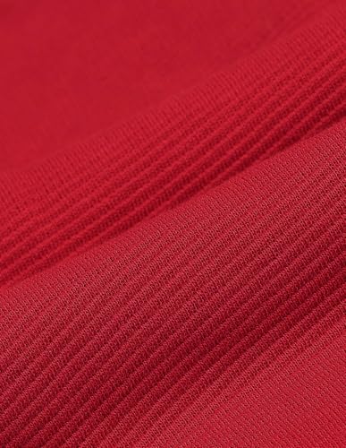 USPA Kids Boys Textured Brand Stripe Regular Fit Polo Shirt (UKTSH2325_Red_11-12 Years)