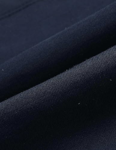 USPA Kids Boys Brand Embroidered Regular Fit T-Shirt (UKTSH2510_Navy_13-14 Years)
