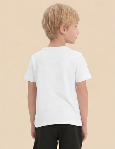 USPA Kids Boys Brand Applique Regular Fit T-Shirt