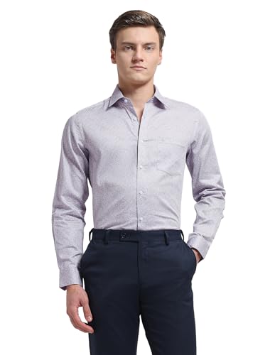 Arrow Men's Slim Fit Floral Printed Ceremony Shirt