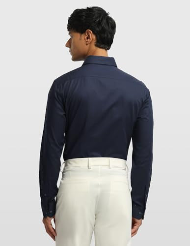 Arrow Men's Manhattan Slim Fit Textured Iconics Shirt