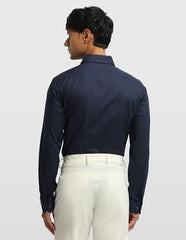 Arrow Men's Manhattan Slim Fit Textured Iconics Shirt