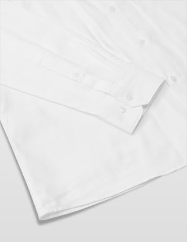 Arrow Men's Dobby Originals formal shirt, light blue with subtle pattern, long sleeves, classic collar, front button closure.
