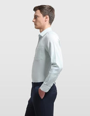 Arrow Men's Liberty Classic Fit textured ceremony shirt, formal white shirt with a subtle textured pattern and classic collar.