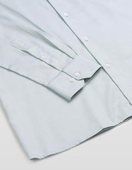 Arrow men's Liberty classic fit textured ceremony shirt, formal white shirt with subtle pattern, long sleeves, and button-up front.