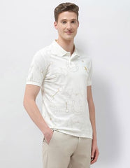 U.S. Polo Assn. Denim Co. Men's Graphic Motel On The Coast Polo Shirt