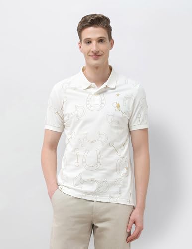 U.S. Polo Assn. Denim Co. Men's Graphic Motel On The Coast Polo Shirt