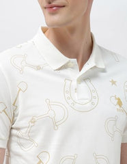 U.S. Polo Assn. Denim Co. Men's Graphic Motel On The Coast Polo Shirt