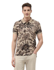 U.S. Polo Assn. Denim Co. Men's Floral Printed Summer House Polo Shirt