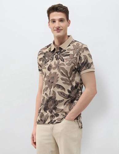 U.S. Polo Assn. Denim Co. Men's Floral Printed Summer House Polo Shirt