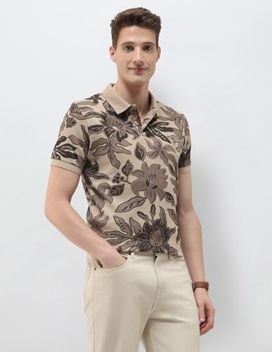 U.S. Polo Assn. Denim Co. Men's Floral Printed Summer House Polo Shirt
