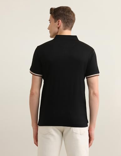 U.S.Polo Association men's self-design vertical striped Sotogrande polo shirt, short sleeve, with classic collar and bold stripe pattern.