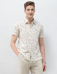 U.S. Polo Assn. Denim Co. Men's Floral Printed Motel On The Coast Shirt