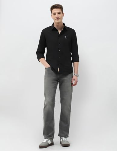 U.S. Polo Assn. Denim Co. Men's Solid Summer House Regular Fit Shirt