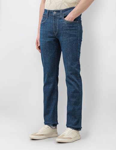U.S. Polo Assn. Denim Co. Men's Mid Rise Harold Slim Straight Fit Jeans