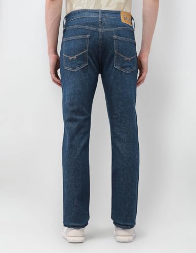 U.S. Polo Assn. Denim Co. Men's Mid Rise Harold Slim Straight Fit Jeans