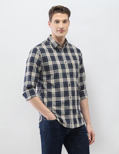 U.S.Polo men's New Port Marina regular fit casual shirt in light blue, made from soft fabric, displayed on a hanger.