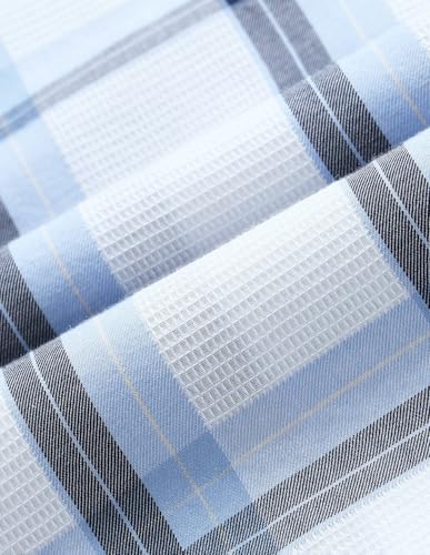 U.S.Polo Association Men's White Harbour Tartan Checked Shirt