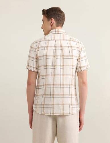 U.S.Polo Association Men's Windowpane Checked Sotogrande Shirt