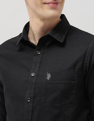 U.S.Polo Association Men's New Port Marina Dobby Shirt