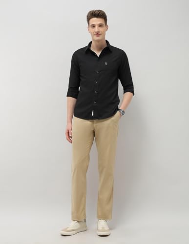 U.S.Polo Association Men's New Port Marina Dobby Shirt