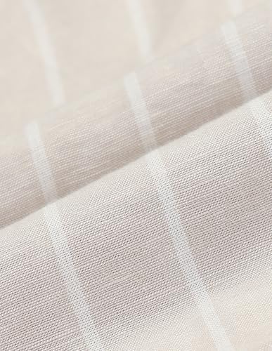 U.S.Polo Association men's vertical striped Sotogrande regular fit casual shirt in blue and white, displayed on a hanger.