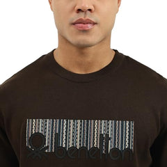 United Colors of Benetton Men's Cotton Crew Neck Sweater (25A10PTK1137I901_Brown
