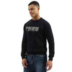 United Colors of Benetton Men Cotton Crew Neck Sweater (25A10PTK1137IN22_Blue