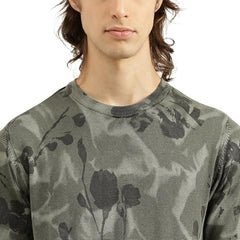 United Colors of Benetton Men's Cotton Crew Neck Sweater (25A10CRK1138I901_Olive