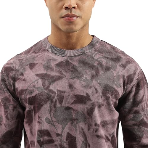 United Colors of Benetton Men Cotton Crew Neck Sweater (25A10CRK1138I902_Multicolour