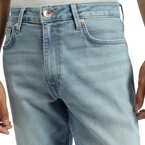 United Colors of Benetton Washed Straight Fit Jeans