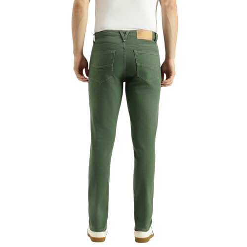United Colors of Benetton Slim Tapered Fit Mid Rise Solid Jeans
