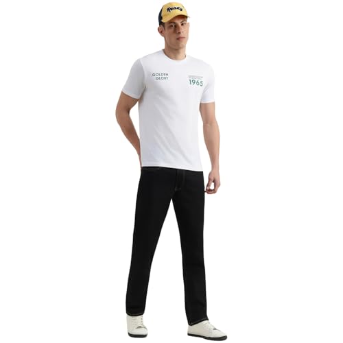 United Colors of Benetton Straight Fit Mid Rise Solid Jeans
