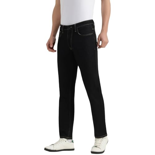 United Colors of Benetton Straight Fit Mid Rise Solid Jeans
