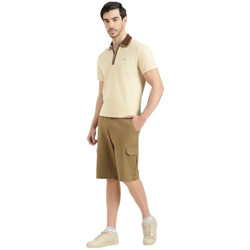 United Colors of Benetton Regular Fit Polo Neck Solid T-Shirt